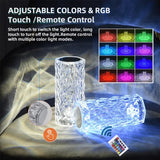 Reachargeable Crystal Lamp With 16 Color Modes