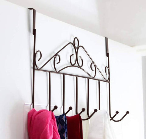 Durable Black Iron Hanger - 1 Pc Convenient Solution for Organized Closets
